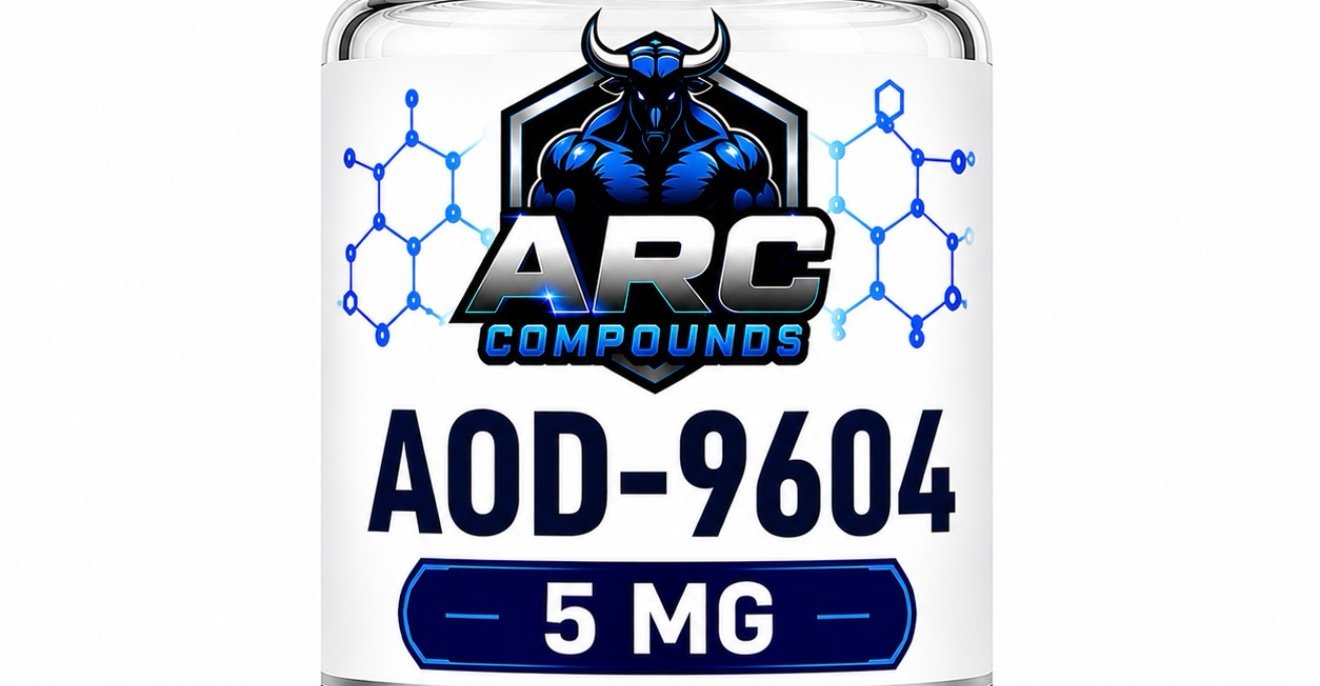 AOD-9604 5mg labels