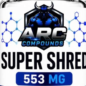 Super Shred 553mg Labels